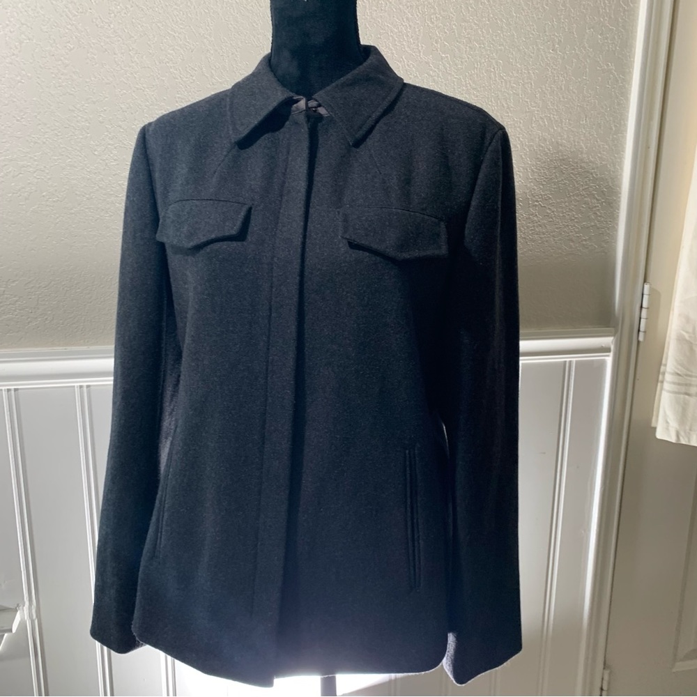 J Crew wool blend coat jacket